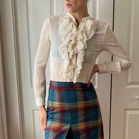 Vintage Nygard Collection Victorian Ruffle blouse - Picture 3 of 7